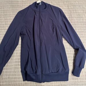 Navy Cherokee infinity Scrub Jacket Medium